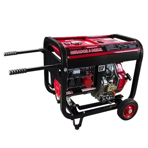Gerador de Energia a Diesel 8 KVA trifásico 220/380v Partida Elétrica - ND8000E3D - Nagano