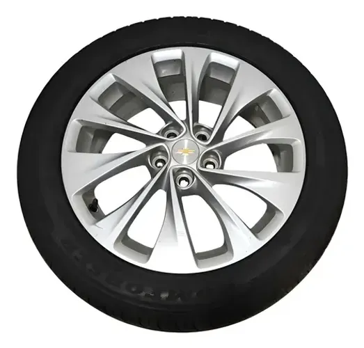 Roda Aro 17 C/pneu Chevrolet Cruze Ltz 2017 2018 2019 Prateado