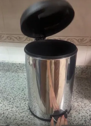 Lixeira inox