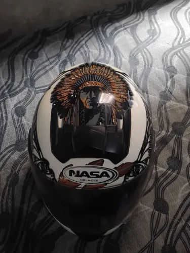 Confira!!! Capacete naza semino tamanho 58