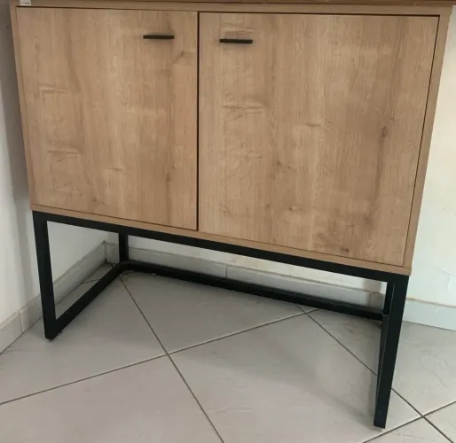 Aparador Buffet Estilo Industrial com 2 Portas