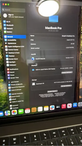 Macbook Pro M4 Pro 16 polegadas