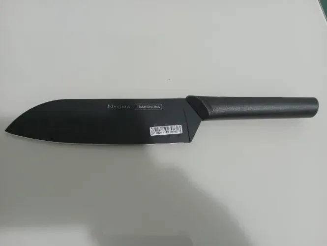 Faca Santoku Tramontina Nygma preto 7