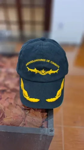 Boné Mergulhadores de Combate  (Oficial Superior) - Marinha do Brasil