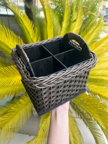 Porta talher de vime FRETE GRÁTIS