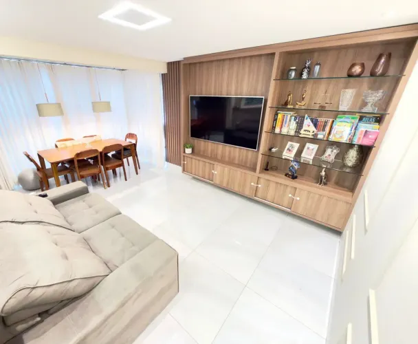 Apartamento 2 quartos à venda com 1 suíte nascente repleto em armários no Setor Oeste