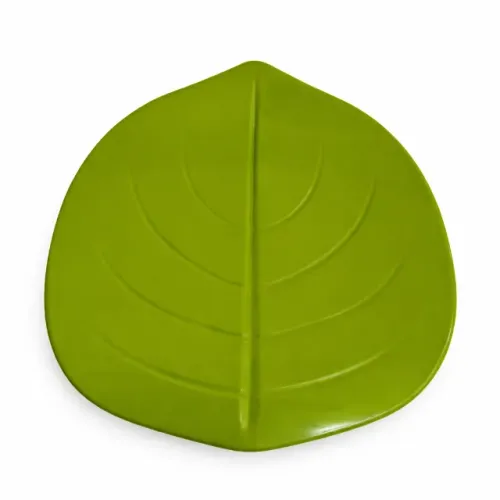 Assento para Banqueta Alta de Cozinha Design Folha Verde