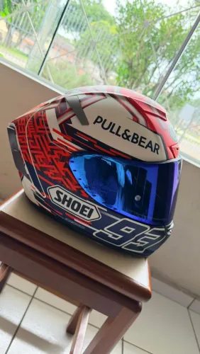 Capacete SHOEI X-14 MARQUEZ<br>TAMANHO: SIZE M