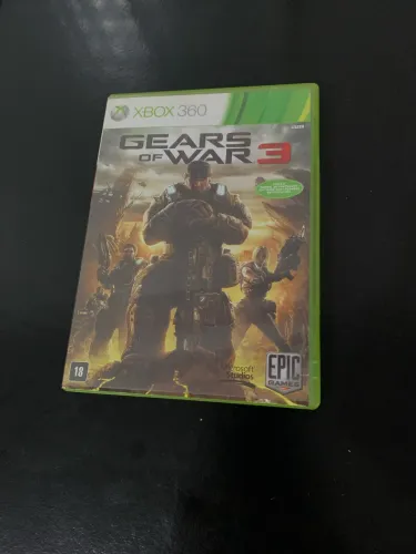 DVD original XBOX - gears of war 3