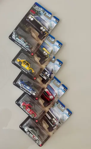 Set completo Hot Wheels Rally Racer - Silver Series 