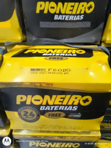 Bateria 60ah 1°linha