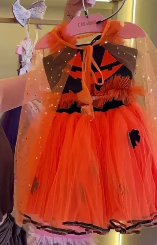 FANTASIA HALLOWEEN MENINA 4 anos