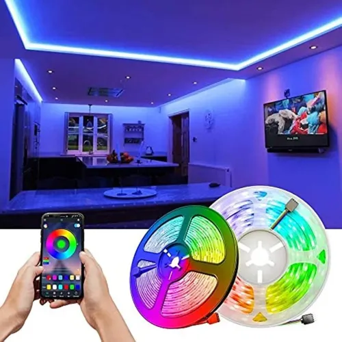 Fita. De. Led. Rgb De. 5. Metros. Com. Controle