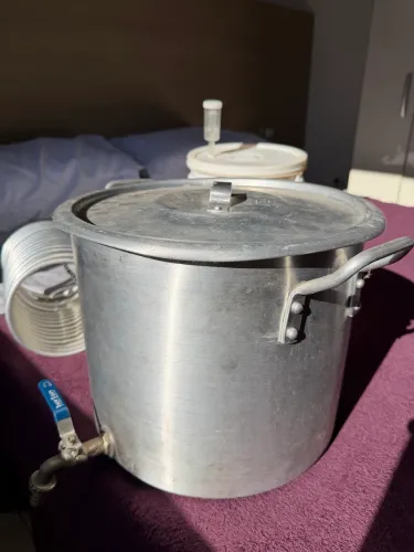 Kit Cerveja Artesanal - Panela Alumínio 22L