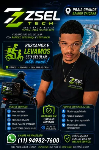 ? Conserto de Celular em Praia Grande | Delivery | Troca de Tela e Bateria