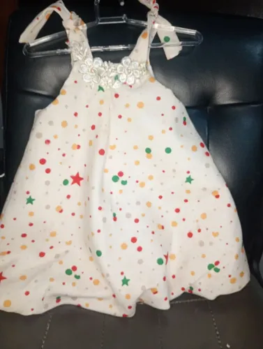 Vestido Balonê infantil festivo