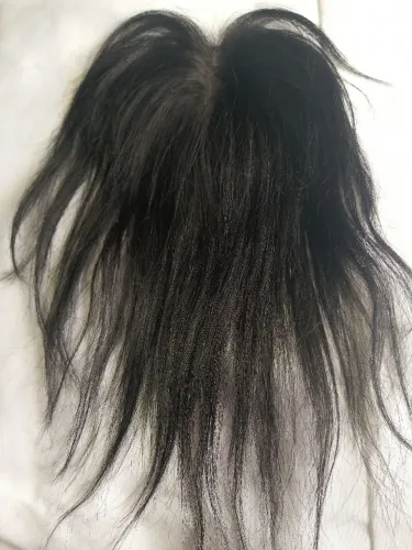 Topo de cabelo humano