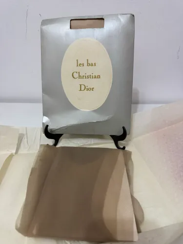 Meias fina christian dior vintage