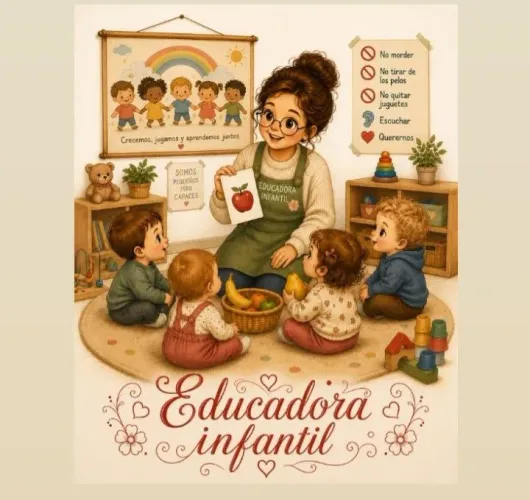 Atendo em creches/ auxiliar de sala