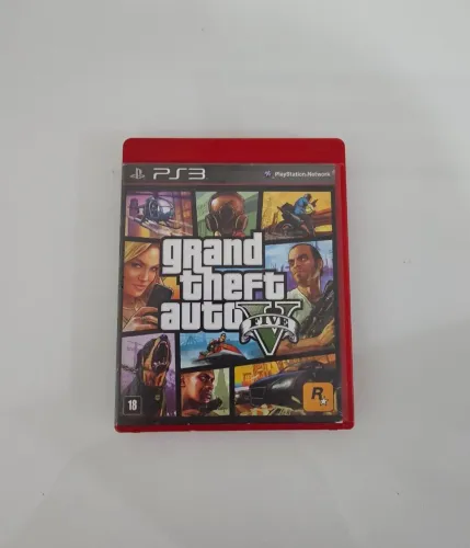 Jogo GTA V 5 (Grand Theft Auto V) - PS3 Original (Físico com Manual)