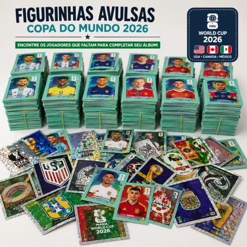 FIGURINHA AVULSA COPA 2026