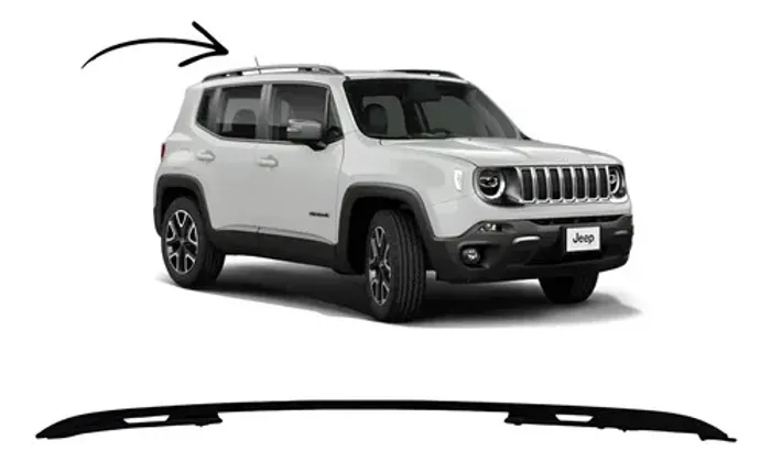 Rack Direito Teto Jeep Renegade Original 19/20/21 Mp4609