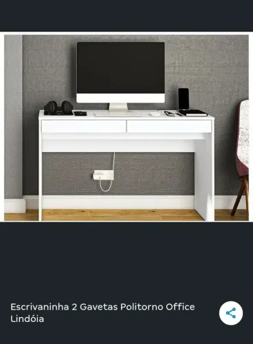 Mesa escrivaninha branca