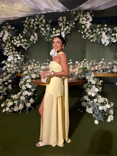 VESTIDO DE FESTA TOMARA QUE CAIA 