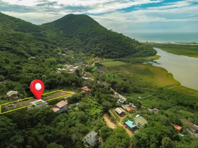 Terreno de 2.050 m² com vista panorâmica para o mar, lagoa e dunas do Siriú