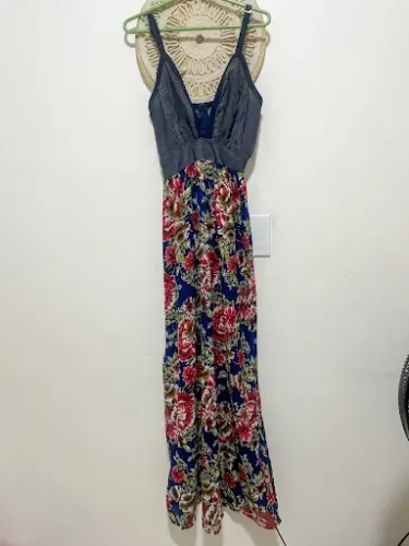 Desapego ? Vestido longo floral