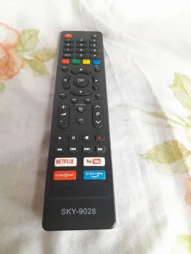Controle SKY-9028 Netflix YouTube Globoplay Prime