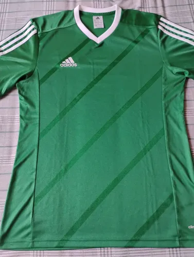 Camiseta Adidas Verde Escuro Original Nova M.