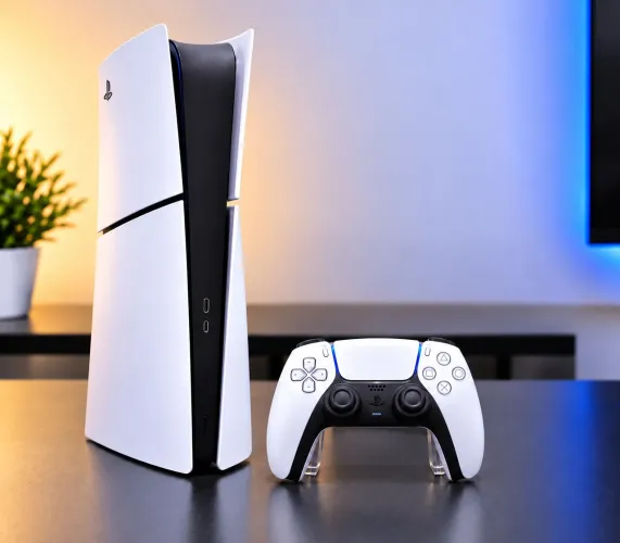PS5 Slim Digital 1TB + 1 Controle | Apenas 6 Meses de Uso | Garantia