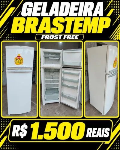 GELADEIRA BRASTEMP FROST FREE