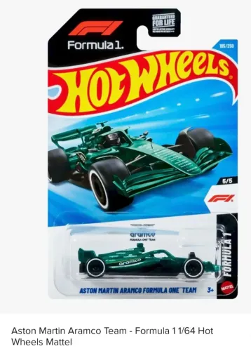 Hot Wheels Aston Martin F1 aramco team