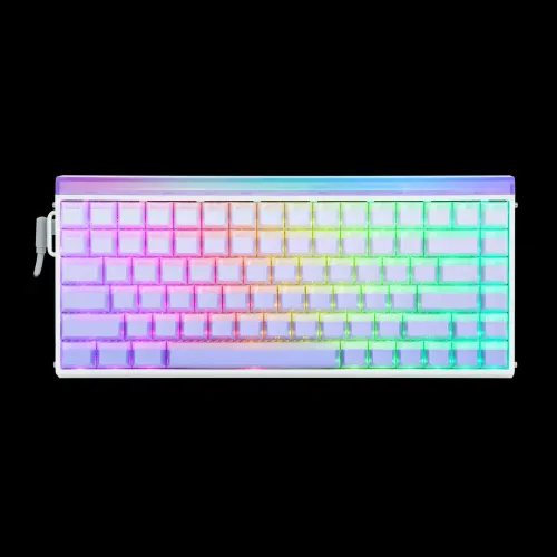 Teclado AULA Hero 84 HE Magnético 8000hz ARGB 0.125ms 128k Scan Rate - Purple Side Print