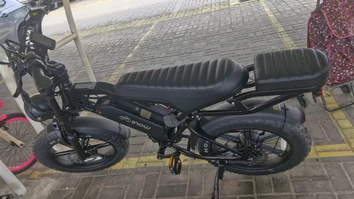 Bike elétrica estilo moto