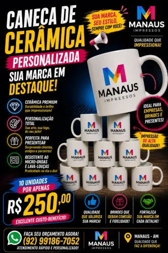 caneca de ceramica personalizada