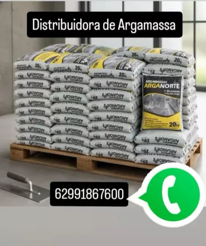 Argamassa direto da fábrica 