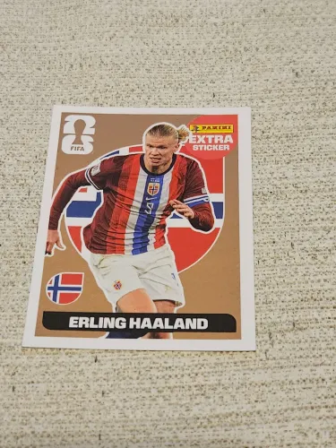 Figurinha extra Erling Haaland bronze