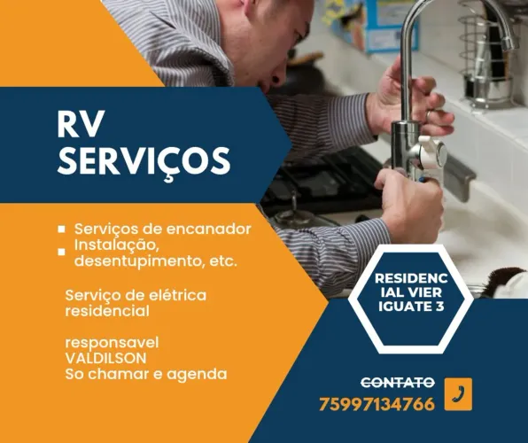 Manutenção hidráulica, elétrica 