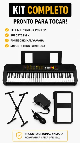 Teclado Yamaha PSR-F52