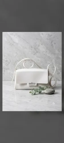 Bolsa transversal Melissa off white 