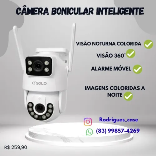 CÂMERA BINOCULAR ALTA QUALIDADE