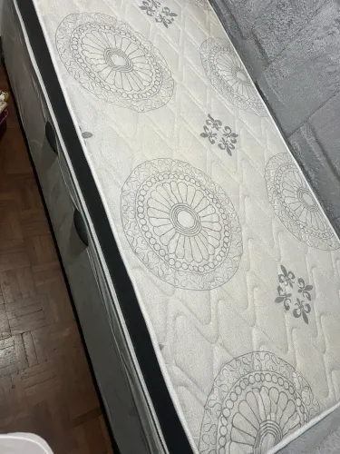 Cama bau solteiro