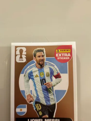 Figurinha Copa do Mundo 2026 Lionel Messi Bronze 