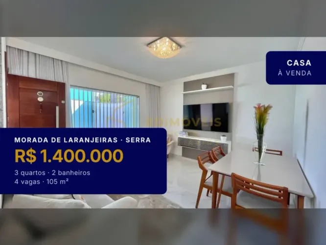 Seu Novo Lar em Morada de Laranjeiras Casa Linear com Estilo e Conforto!