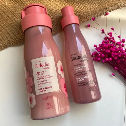 Kit Tododia Flor de Pêssego e Jasmim