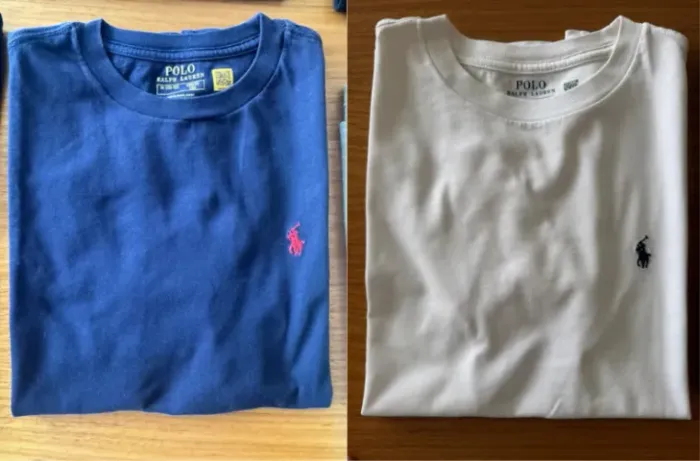 Combo 2 Camisetas Ralph Lauren Original - Tamanho M (10/12) - Usado (Estado Impecável)