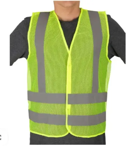 Colete Fluorescente c/ refletivo telado